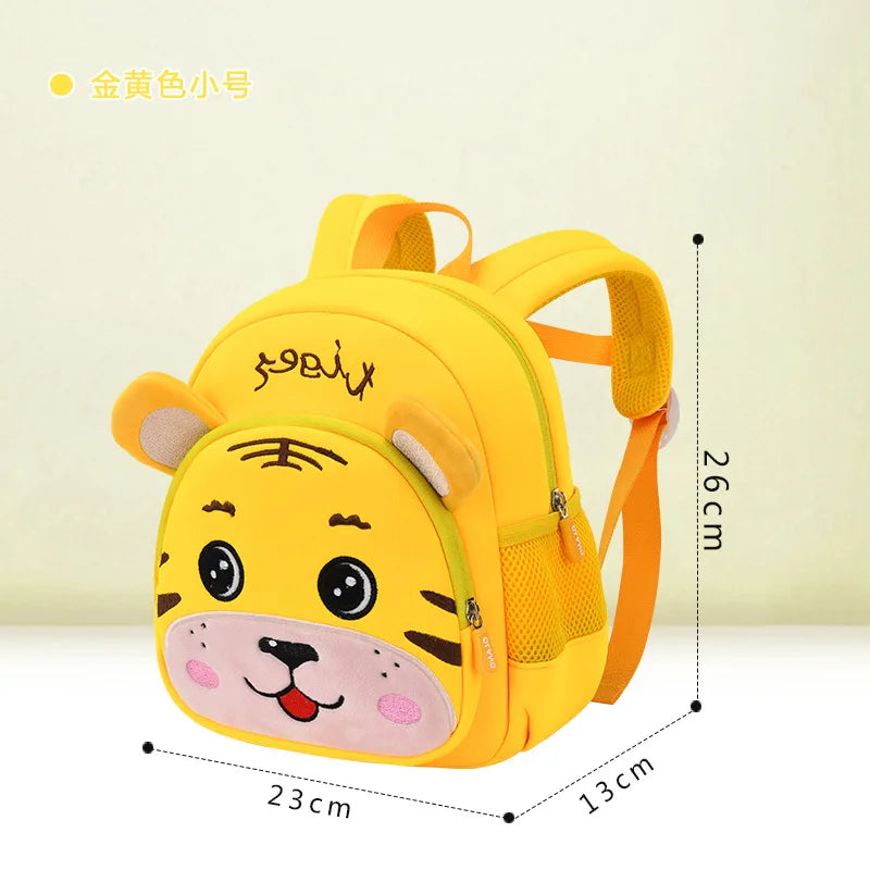 2022 3D Tiger Kindergarten Kids School Bags for Girls Children Toddler Backpack Cartoon Bag Boys Mochila Infantil High Quality