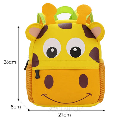 2022 3D Tiger Kindergarten Kids School Bags for Girls Children Toddler Backpack Cartoon Bag Boys Mochila Infantil High Quality