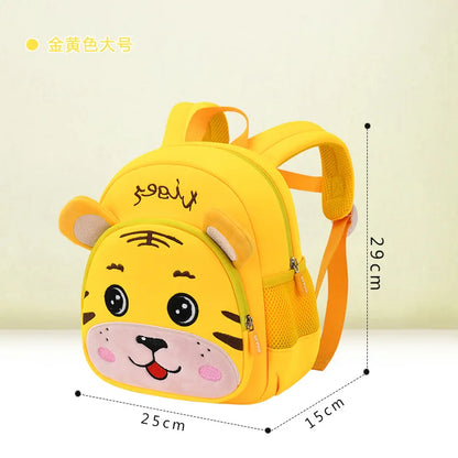 2022 3D Tiger Kindergarten Kids School Bags for Girls Children Toddler Backpack Cartoon Bag Boys Mochila Infantil High Quality