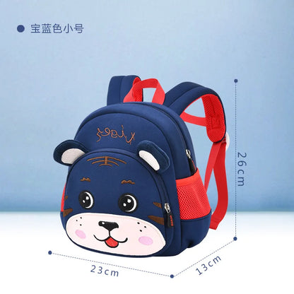 2022 3D Tiger Kindergarten Kids School Bags for Girls Children Toddler Backpack Cartoon Bag Boys Mochila Infantil High Quality