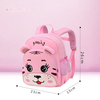 2022 3D Tiger Kindergarten Kids School Bags for Girls Children Toddler Backpack Cartoon Bag Boys Mochila Infantil High Quality