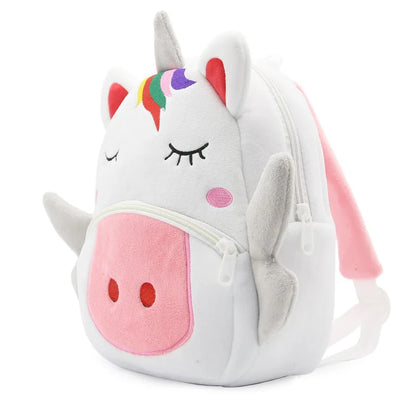 2022 Cartoon Kids Plush Backpacks Mini Kindergarten Schoolbag Animal Backpack Children School Bags Girls Boys mochila escolar