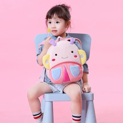 2022 Cartoon Kids Plush Backpacks Mini Kindergarten Schoolbag Animal Backpack Children School Bags Girls Boys mochila escolar