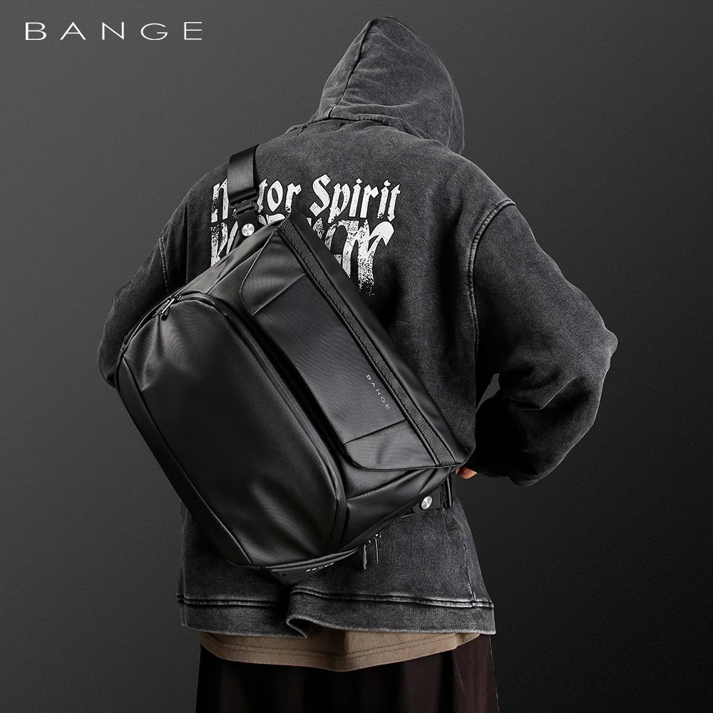 2022 Chest Bag Men Crossbody bag Men's crossbody bag Fashion large capacity single shoulder bag Business commuter messenger bag