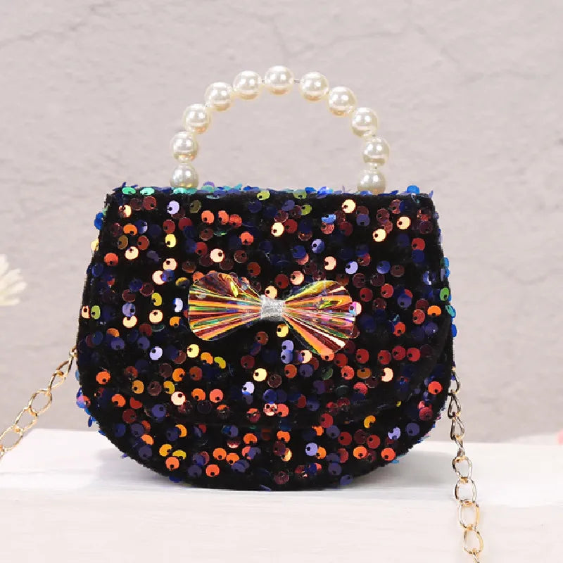 2022 Fashion Princess Cross Body Purse Cute Girl Shoulder Messenger Children Crossbody Chain Handbag Toddler Girl Bags