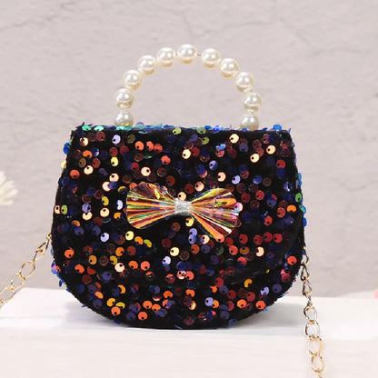 2022 Fashion Princess Cross Body Purse Cute Girl Shoulder Messenger Children Crossbody Chain Handbag Toddler Girl Bags