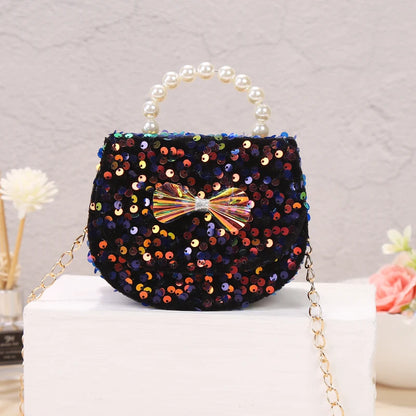 2022 Fashion Princess Cross Body Purse Cute Girl Shoulder Messenger Children Crossbody Chain Handbag Toddler Girl Bags