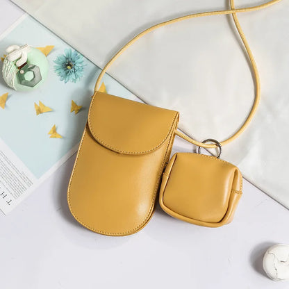 2022 Japanese Style Fashion Mobile Phone Bag with Coin Purse Women's Japanese Style Mini Crossbody Designer Small Shoulder Bag