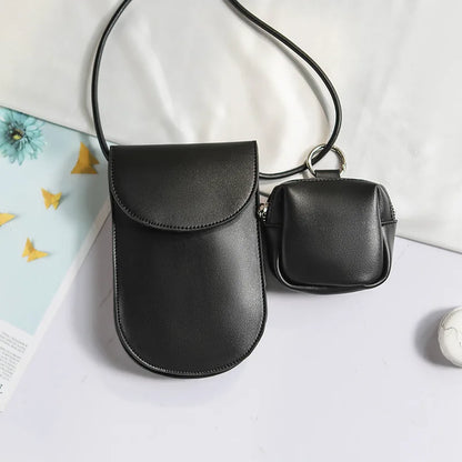 2022 Japanese Style Fashion Mobile Phone Bag with Coin Purse Women's Japanese Style Mini Crossbody Designer Small Shoulder Bag