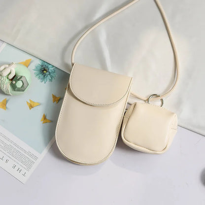 2022 Japanese Style Fashion Mobile Phone Bag with Coin Purse Women's Japanese Style Mini Crossbody Designer Small Shoulder Bag