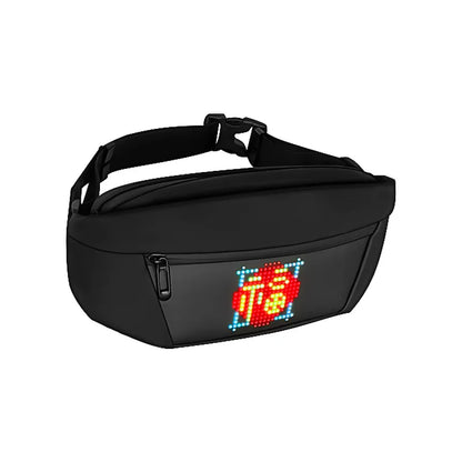 2022 LED Smart Display Chest Bag Men Shoulder bag Custom DIY Messenger Bag Sport Waterproof Crossbody Bag Waist bag for woman