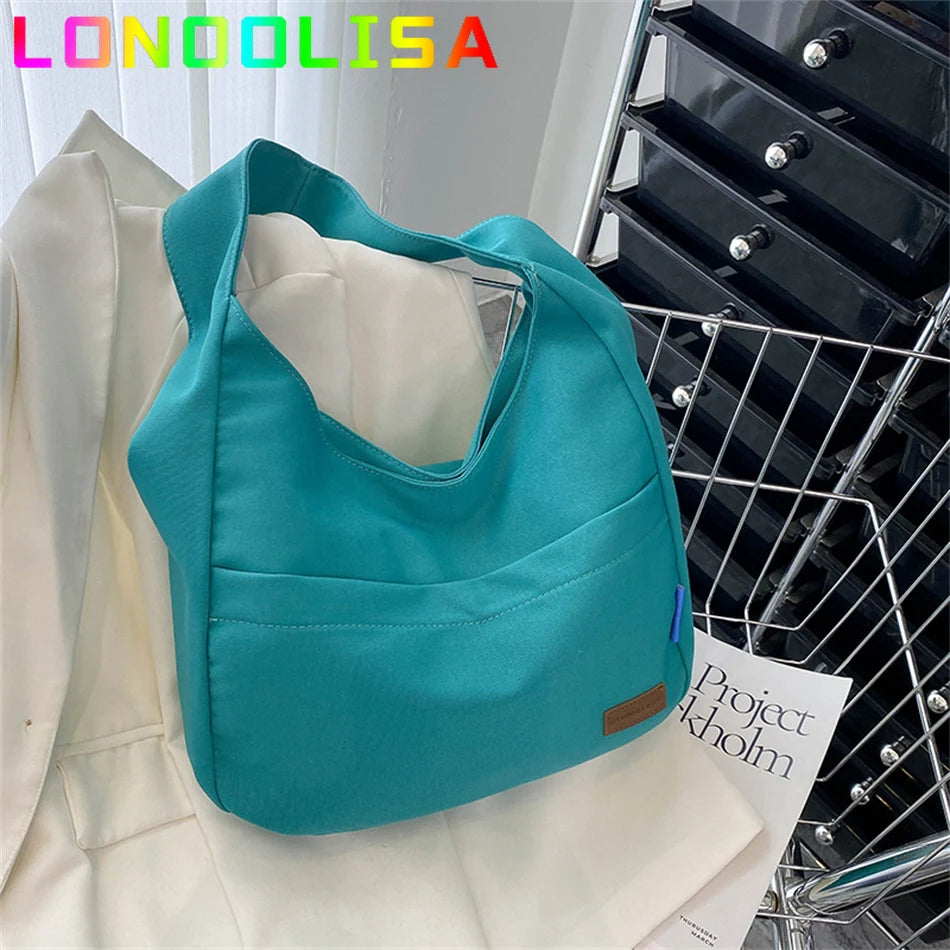 2022 Large Capacity Casual Tote Women's Korean Style Trendy Fashion Shoulder Ladies Bag High Quality Female Handbags and Purses