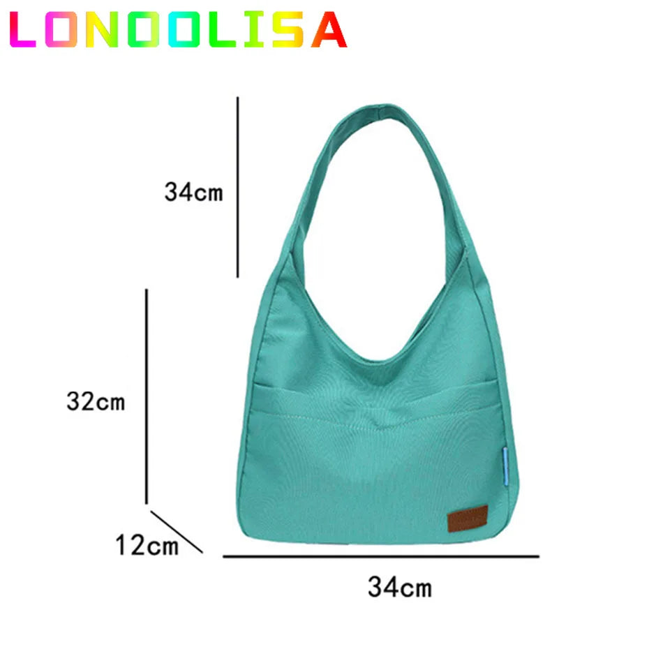 2022 Large Capacity Casual Tote Women's Korean Style Trendy Fashion Shoulder Ladies Bag High Quality Female Handbags and Purses