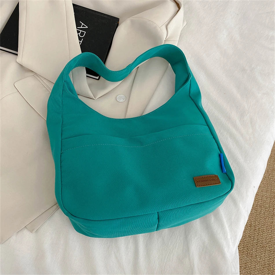 2022 Large Capacity Casual Tote Women's Korean Style Trendy Fashion Shoulder Ladies Bag High Quality Female Handbags and Purses