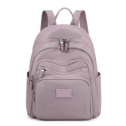 2022 New Dark Green Women's Backpack Waterproof Nylon Backpack Student School Bag Suitable For Girls' Small Travel Rucksack