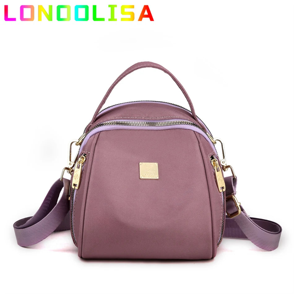 2022 New Fashion Women's Small Backpacks Designer Brand Shoulder Bags Multifunctional Solid Color School Bag for Girls Mochila