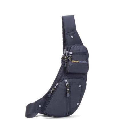 2022 New Multifunction Messenger Crossbody Oxford Cloth Bags For Men Sling Leisure Trip Mobile Phone Bag