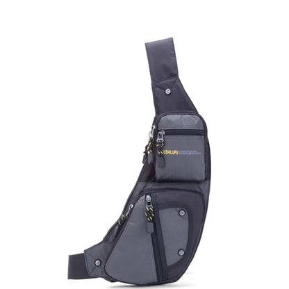2022 New Multifunction Messenger Crossbody Oxford Cloth Bags For Men Sling Leisure Trip Mobile Phone Bag