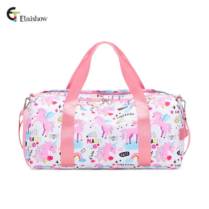 2022 New Rainbow Travel Bag Organizer Sports Fitness Yoga Bag Large Capacity Tote Messenger Weekend Duffle Bag For Women
