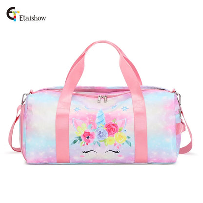 2022 New Rainbow Travel Bag Organizer Sports Fitness Yoga Bag Large Capacity Tote Messenger Weekend Duffle Bag For Women