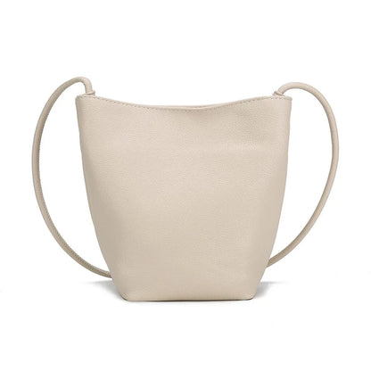 2022 New Simple Mini Bucket Bag for Women Girls Soft Small Mobile Phone Shoulder Bag Ins Japanese Style Sweet Crossbody Bags