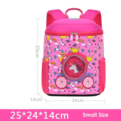 2022 New Unicorn School Bags for Teenage Girls Fashion Mermaid Children Backpacks Large Capacity Kindergarten Kids Pack Mochila