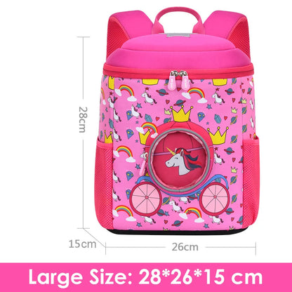 2022 New Unicorn School Bags for Teenage Girls Fashion Mermaid Children Backpacks Large Capacity Kindergarten Kids Pack Mochila