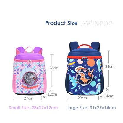 2022 New Unicorn School Bags for Teenage Girls Fashion Mermaid Children Backpacks Large Capacity Kindergarten Kids Pack Mochila