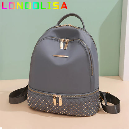 2022 Trend New Casual Women's Travel School Bag Backpack Female Oxford Back Pack Sac A Dos Large Bookbag for School Girls Bolsa