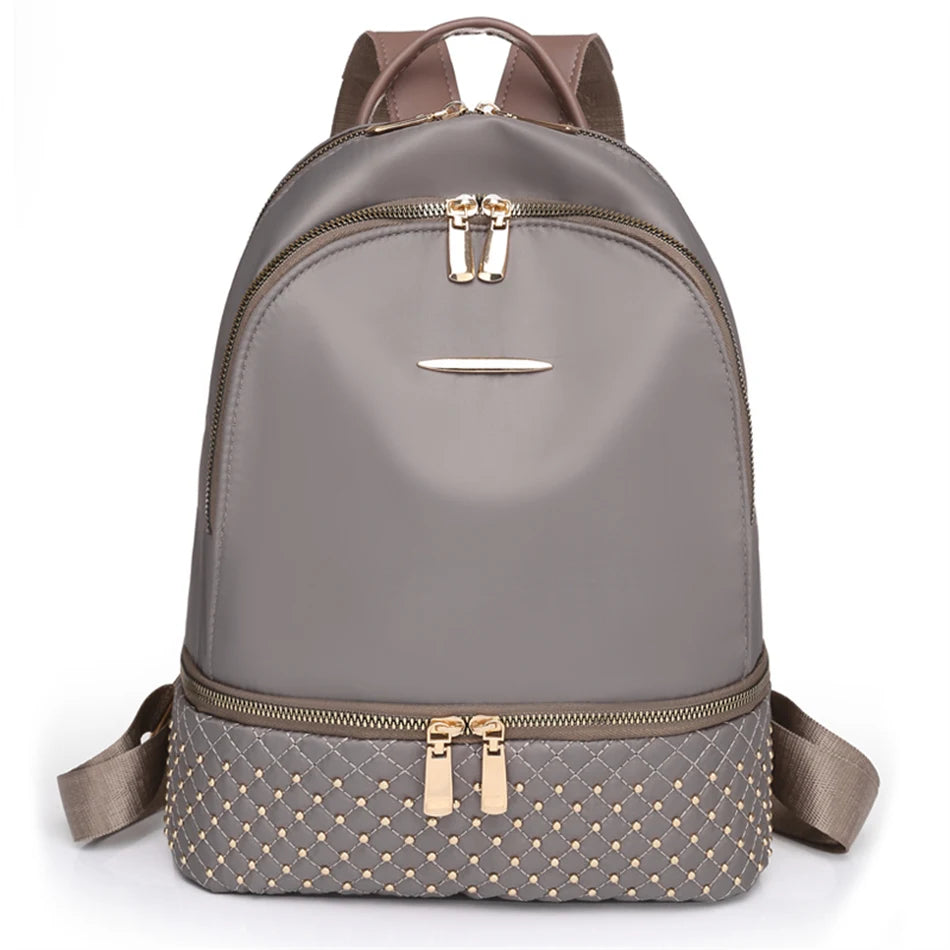 2022 Trend New Casual Women's Travel School Bag Backpack Female Oxford Back Pack Sac A Dos Large Bookbag for School Girls Bolsa