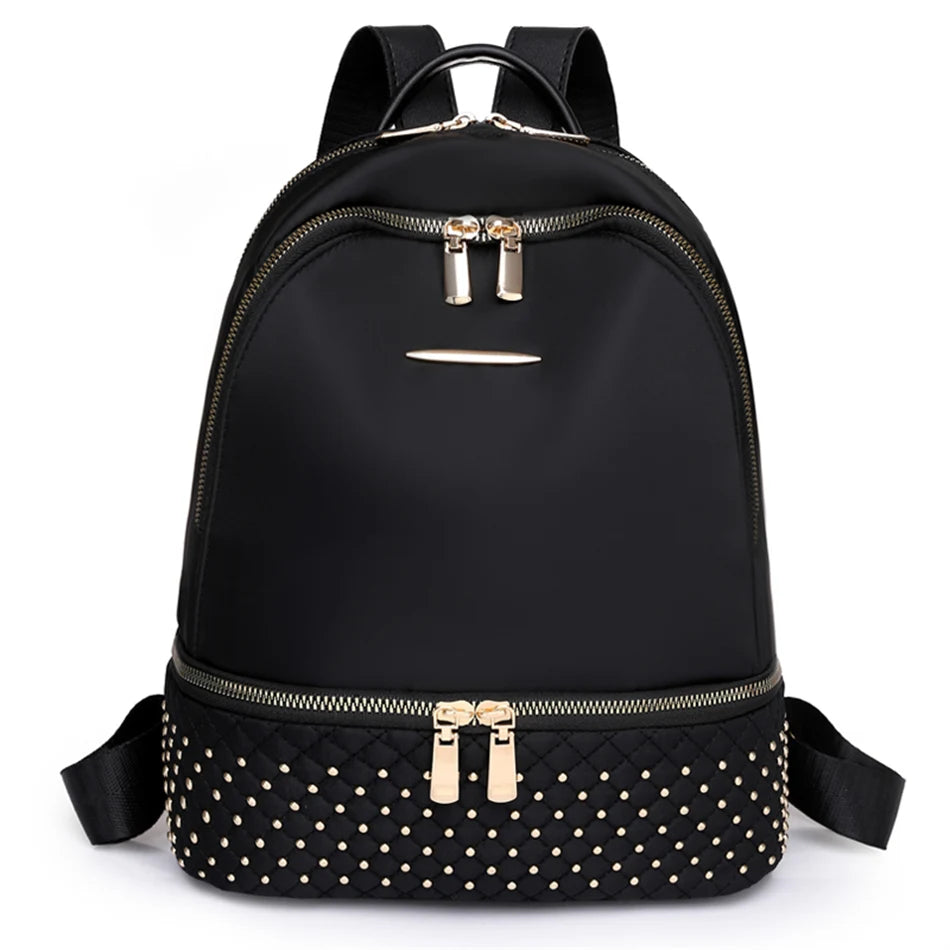 2022 Trend New Casual Women's Travel School Bag Backpack Female Oxford Back Pack Sac A Dos Large Bookbag for School Girls Bolsa
