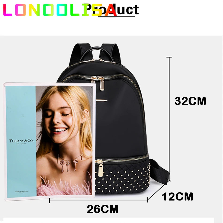 2022 Trend New Casual Women's Travel School Bag Backpack Female Oxford Back Pack Sac A Dos Large Bookbag for School Girls Bolsa