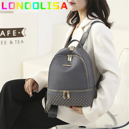 2022 Trend New Casual Women's Travel School Bag Backpack Female Oxford Back Pack Sac A Dos Large Bookbag for School Girls Bolsa