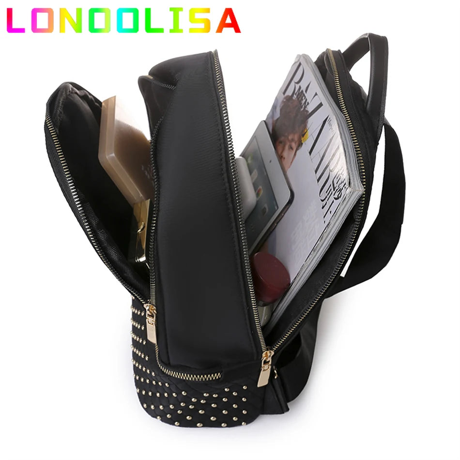 2022 Trend New Casual Women's Travel School Bag Backpack Female Oxford Back Pack Sac A Dos Large Bookbag for School Girls Bolsa
