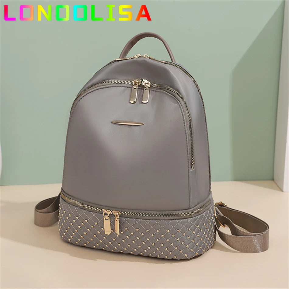 2022 Trend New Casual Women's Travel School Bag Backpack Female Oxford Back Pack Sac A Dos Large Bookbag for School Girls Bolsa