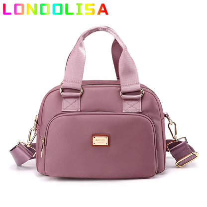 2022 Waterproof Shoulder Crossbody Shopper Bag Women's Messenger Tote Sac A Main Simple Trendy Luxury Solid Handbags and Purses