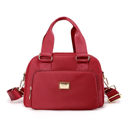 2022 Waterproof Shoulder Crossbody Shopper Bag Women's Messenger Tote Sac A Main Simple Trendy Luxury Solid Handbags and Purses