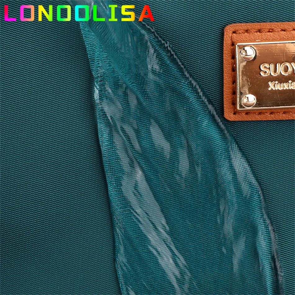 2022 Waterproof Shoulder Crossbody Shopper Bag Women's Messenger Tote Sac A Main Simple Trendy Luxury Solid Handbags and Purses