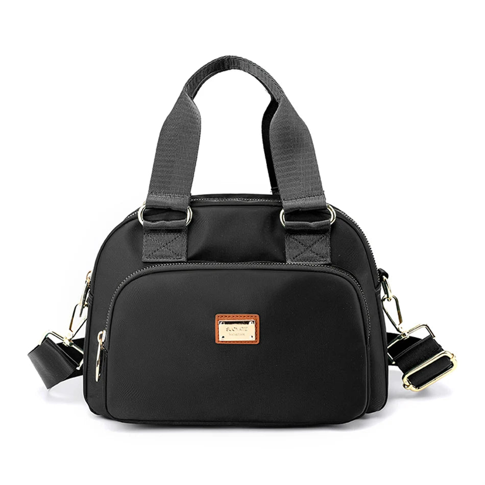 2022 Waterproof Shoulder Crossbody Shopper Bag Women's Messenger Tote Sac A Main Simple Trendy Luxury Solid Handbags and Purses