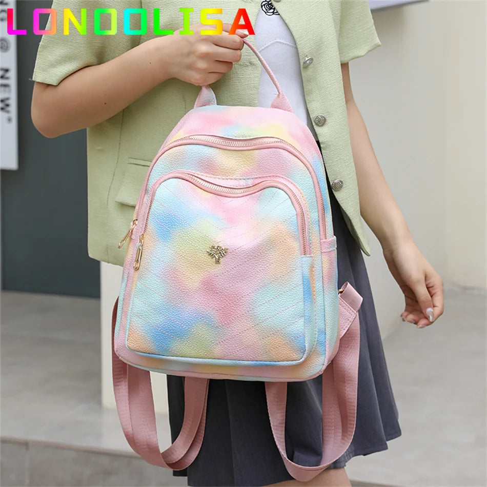 2022 Women Backpack Large Capacity Bagpack Casual School BookBags for Teenager Girls Luxury Designer Travel Bags Back Packs Sac