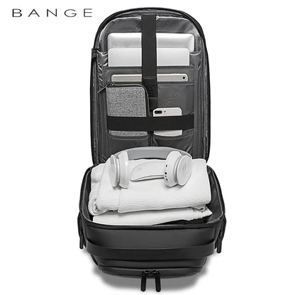 2023 BANGE New Waterproof 15.6Inch Business Computerbackpack USB Interface For Charging Bag LargeCapacity Men's Backpack