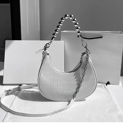 2023 Bag Shoulder Bags for Girl Women Print Lady Purse Underarm Bag Trendy Armpit Bag Fashion Handbag
