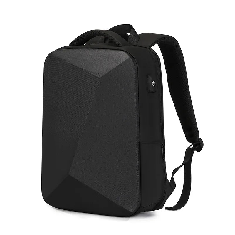 2023 Black smart computer laptop bags for men backpack new waterproof student outdoor backpack travel bag backpack hard shell