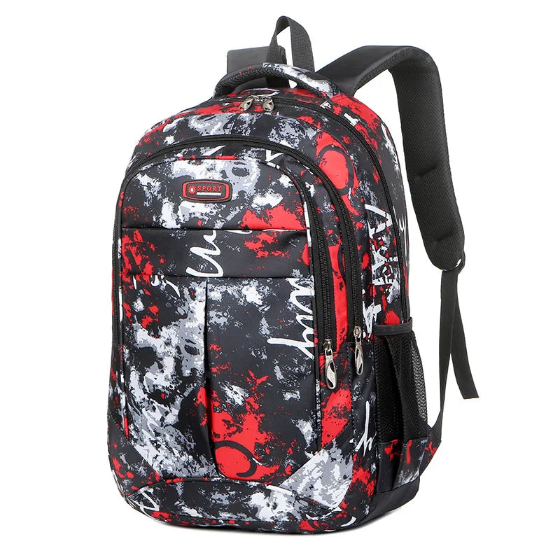 2023 Camouflage schoolbag for teenagers boys girls Outdoor travel backpacks High quality oxford cloth school bags mochilas