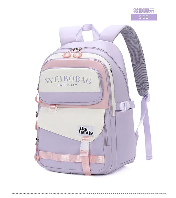 2023 Children School Bags for Teenager Girls Kids Satchel Primary Waterproof School Book Backpack Schoolbag Mochila Infantil