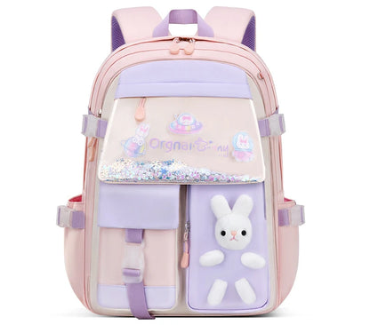 2023 Cute Backpack Waterproof Multi-Pocket School Backpack for Student Girls Kawaii Book Pack Mochilas