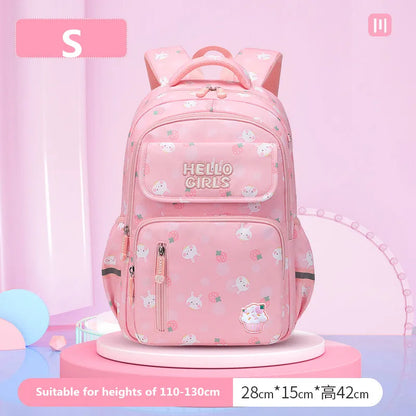 2023 Cute Forest series children school backpack is for teenagers 2 size high-capacity kids school bags Rabbit printed schoolbag
