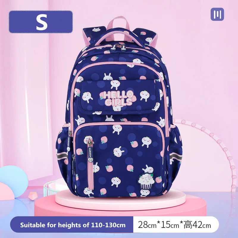 2023 Cute Forest series children school backpack is for teenagers 2 size high-capacity kids school bags Rabbit printed schoolbag