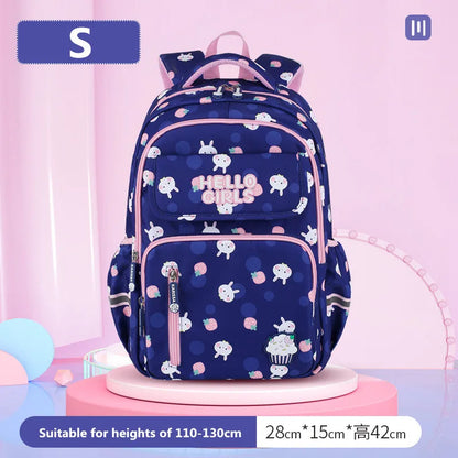 2023 Cute Forest series children school backpack is for teenagers 2 size high-capacity kids school bags Rabbit printed schoolbag