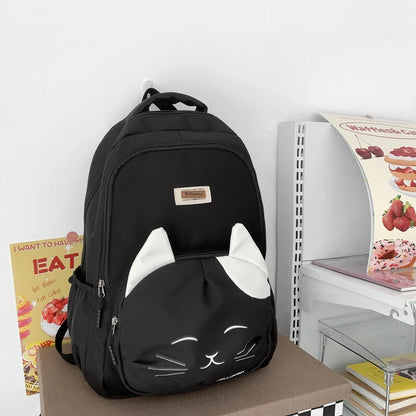 2023 Cute Woman Backpack Large Capacity Book School Bag For Teenage Girls Boys Schoolbag Casual Travel Rucksack